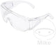 3m viscc1 modebril unisex rechthoek full rim transparant