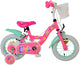 Volare barbie kinderfiets - meisjes - 12 inch - roze - twee handremmen