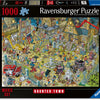 Ravensburger – movie set 2: haunted house – legpuzzel – 1000 stukjes