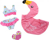 Heless poppen zwemset flamingo, 35-45 cm - afbeelding 1