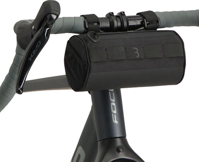 Bbb cycling stuurtas racefiets gravelbike 1.5 liter - waterdichte rits - stuurtas fiets afneembaar - bikepacking tassen – barrelpack bsb-151m