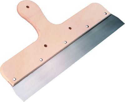 Melkmeisje spackmes 600mm houten greep - mm750600