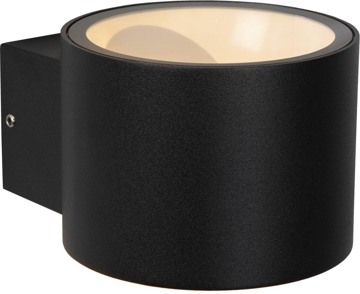 Lucide oxford - wandlamp binnen buiten - 1xg9 - ip54 - zwart