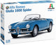 Italeri modelbouwpakket militaire voertuigen - 3668 alfa romeo giulia 1600 spider - auto plastic - 1:24 - modelbouw
