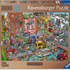 Ravensburger ray's comic series - time travel 3 - modern time - 1000 stukjes legpuzzel