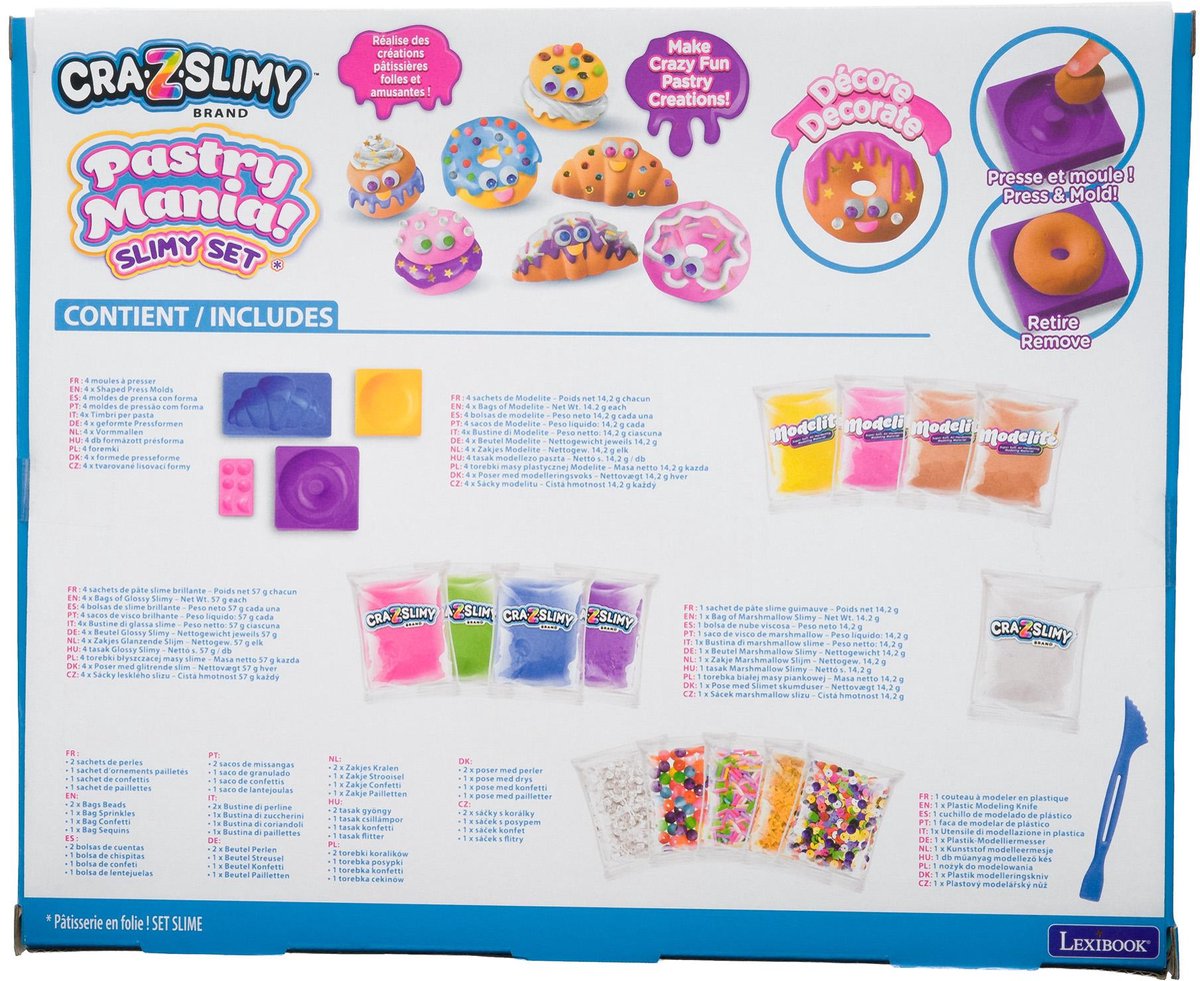 Lexibook cra-z-slimy gebak mania