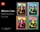 Euromic lego - lego masterpiece puzzle: mona lisa 1000-piece puzzle