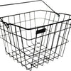Steco vintage mand (helma) zwart