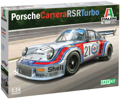 Italeri modelbouwpakket auto - 3625 porsche 911 rsr turbo plastic - 1:24 - modelbouw