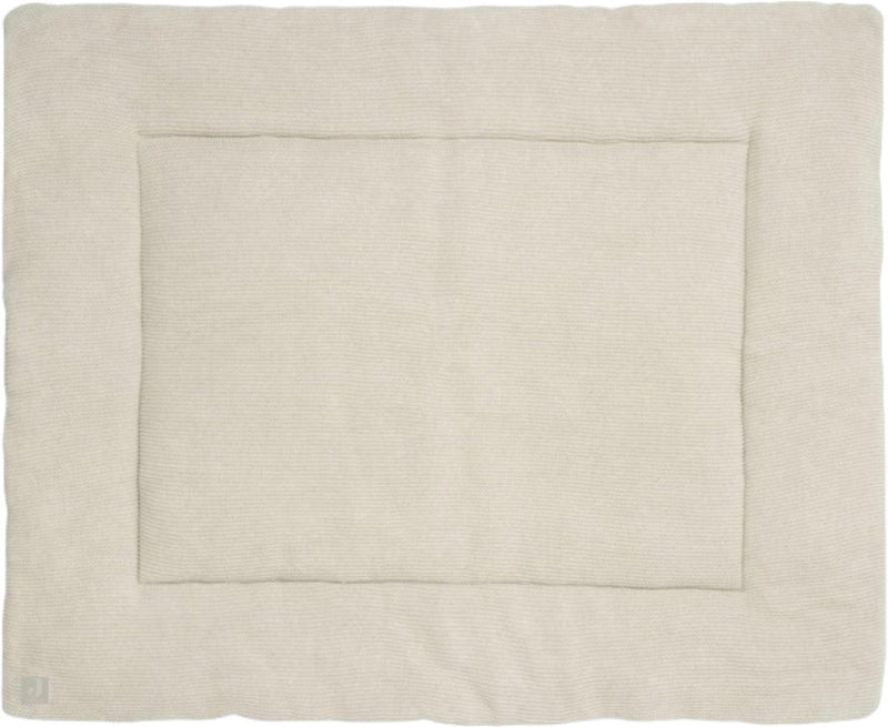 Jollein - boxkleed 75x95cm - speelkleed baby - basic knit - nougat