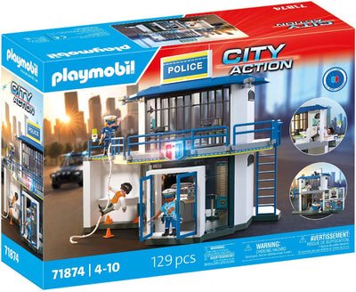 Playmobil city action politiebureau met onderzoeksruimte - 71875