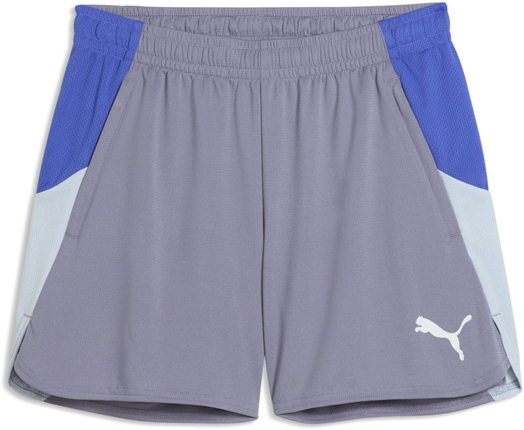 Puma individualblaze shorts dames sportbroek - gray sky- white-royal sapphire