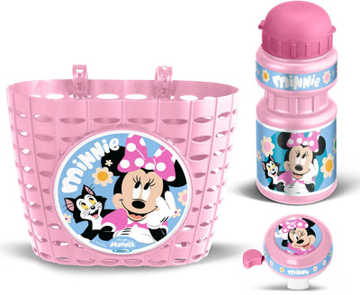 Stamp disney accessoiresset minnie roze blauw 3-delig