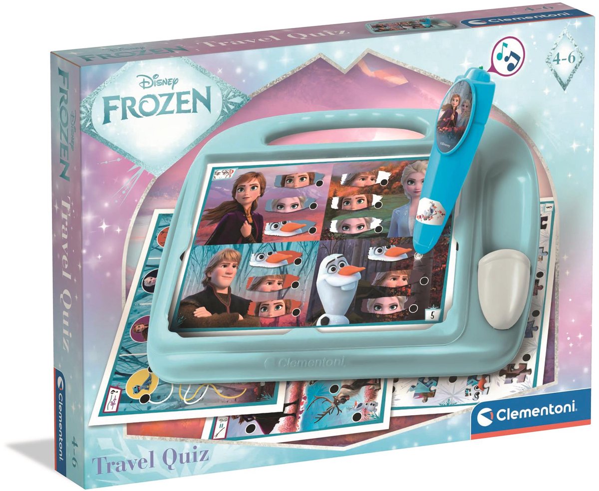 Clementoni frozen quizzy reisspel