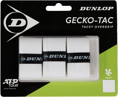 Dunlop - grip- gecko-tac ogrip wht 3pcs blister unisex grip - wit