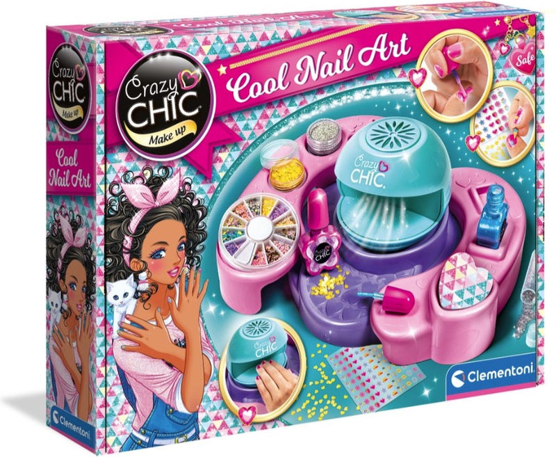 Crazy chick crazy chic cool nagelkunstset clementoni