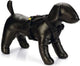 Beeztees hondentuig parinca premium y-tuig - hondenharnas - kliksluiting - met lock - nylon - zwart - 59-67cmx25mm