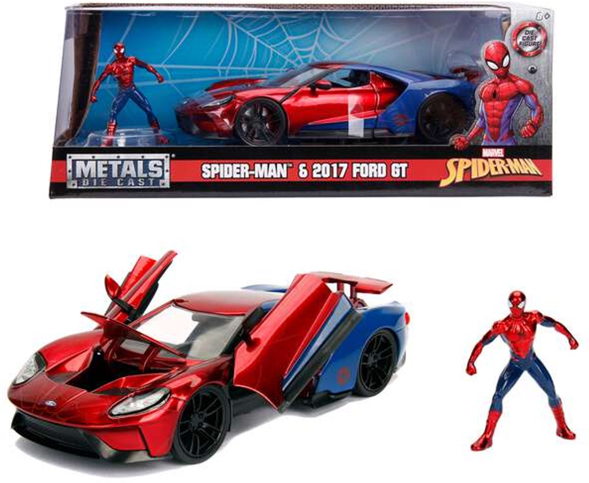 Jada toys - marvel spiderman 2017 ford gt 1:24 - 9399725314r00