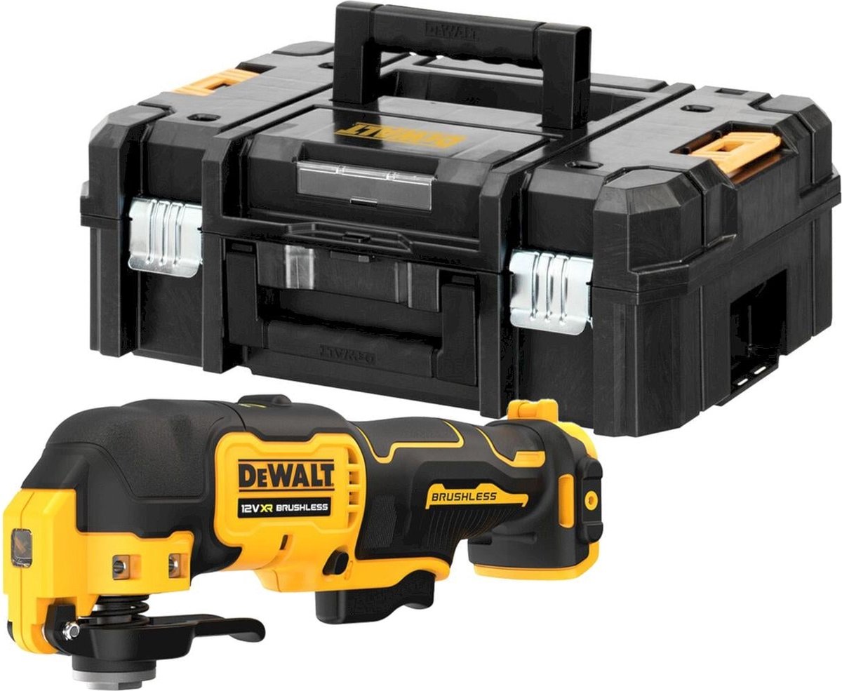 Dewalt dcs353nt-xj - 12v xr oscillerende multitool | in tstak | zonder accu en lader