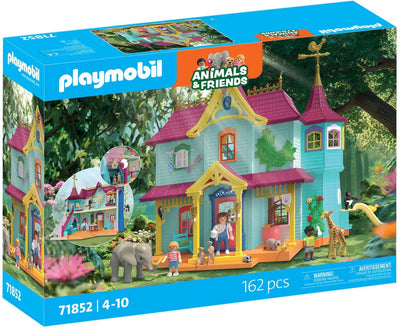 Playmobil animals friends: colourful animal mansion - 71852