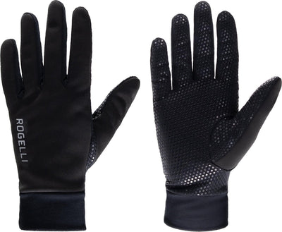 Rogelli laval fietshandschoenen dames - winddichte wielrenhandschoenen - ademend - zwart - maat m