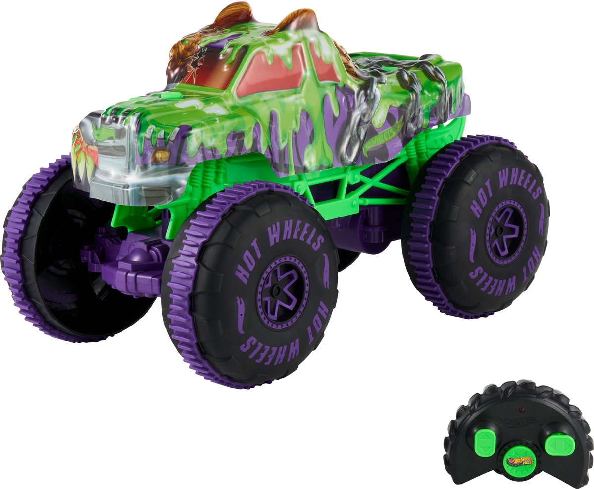 Hot wheels monster trucks rc - mutant wreckin' wolf