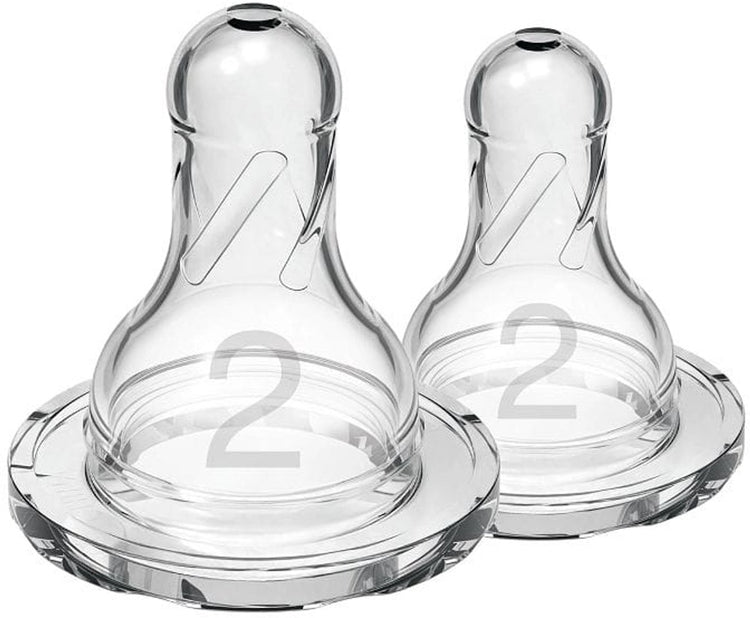 Dr. brown's options+ flesspeen - fase 2 - smalle halsfles - 2 stuks