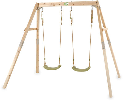 Exit toys exit silvi dubbele houten schommel - schommeltoestel voor buiten - kinderen