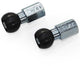 Burley ballz coho xc solide as wieladapter 9.5 mm zilver