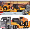 Majorette volvo fh16 truck met oplegger en wiellader