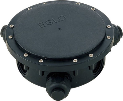 Eglo connector box kabelaansluitdoos 3 ingangen - zwart