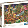 Clementoni legpuzzel woodland fantasy garden, 1500st.