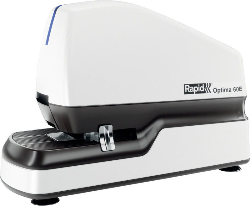 Rexel rapid contactloze elektrische nietmachine optima 60e - niet tot 60 vel - wit