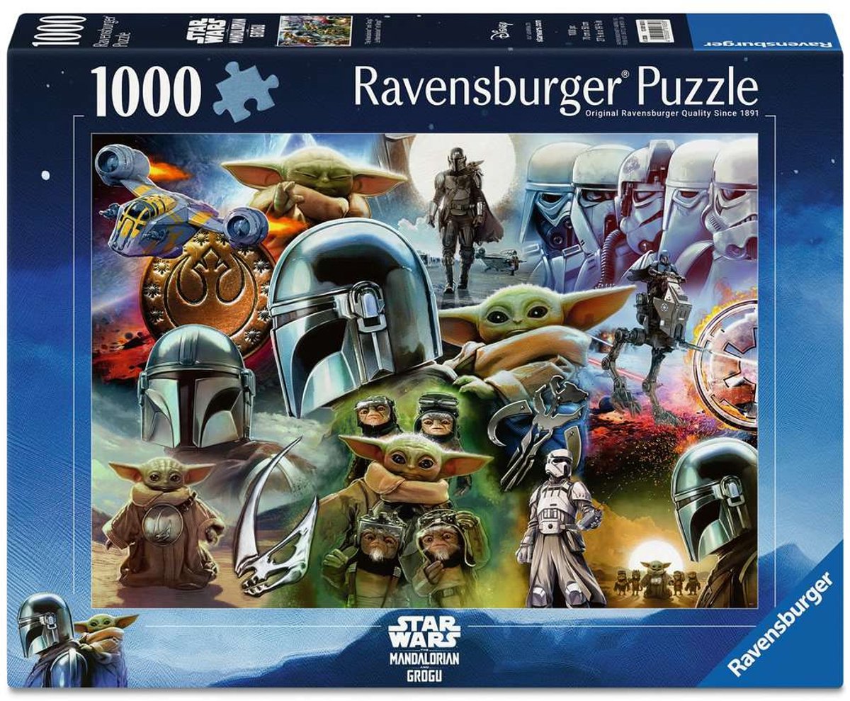 Ravensburger legpuzzel the mandalorian and grogu - 1000st.