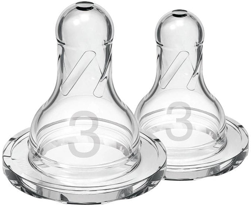 Dr. brown's options+ flesspeen - fase 3 - smalle halsfles - 2 stuks