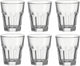 Leonardo rock shotglas 50ml - set 6