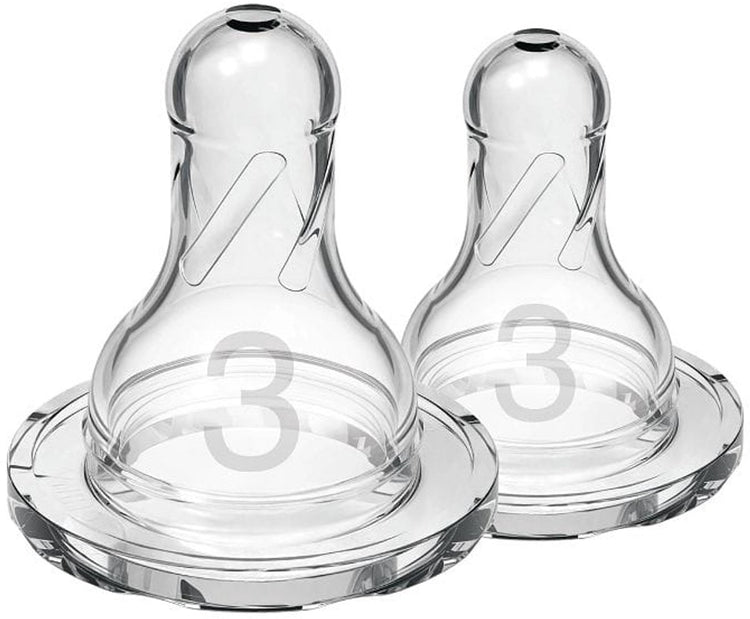 Dr. brown's options+ flesspeen - fase 3 - smalle halsfles - 2 stuks