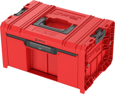 Qbrick system qbrick systeem pro lade 1 gereedschapskoffer 2.0 basic red ultra hd op maat gemaakte gereedschapskoffer 450 x 310 x 244 mm 12 l