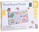 Classic world houten puzzel poel geluid educatief speelgoed.