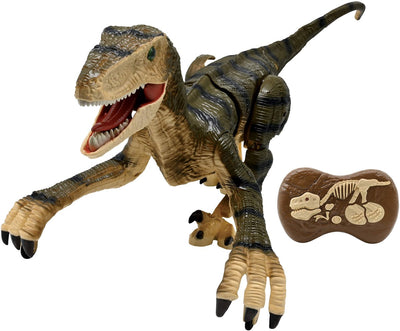 Lexibook rc velociraptor dinosaurus op afstandsbediening met realistische geluidseffecten