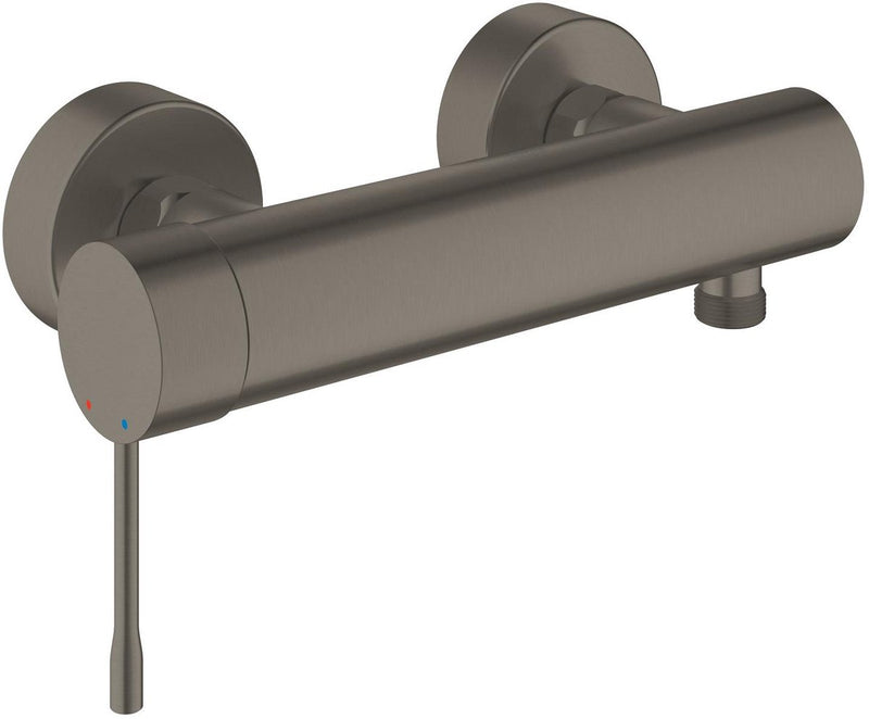 Grohe essence new douchekraan - mengkraan - 15 cm hartafstand - hard graphite geborsteld (mat antraciet)