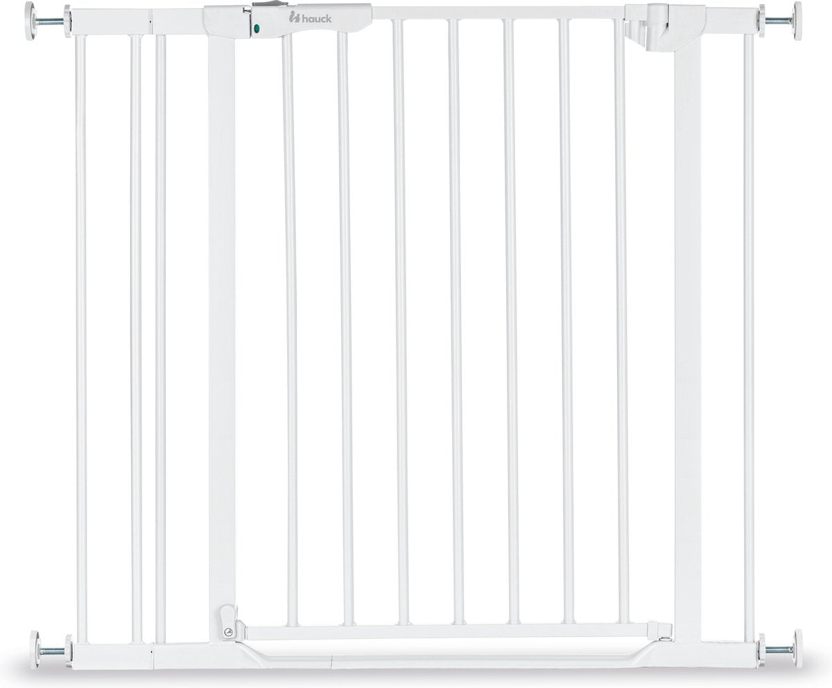 Hauck clear step autoclose 2 traphekje met 9 cm verlengstuk - 84 t m 89 cm - wit