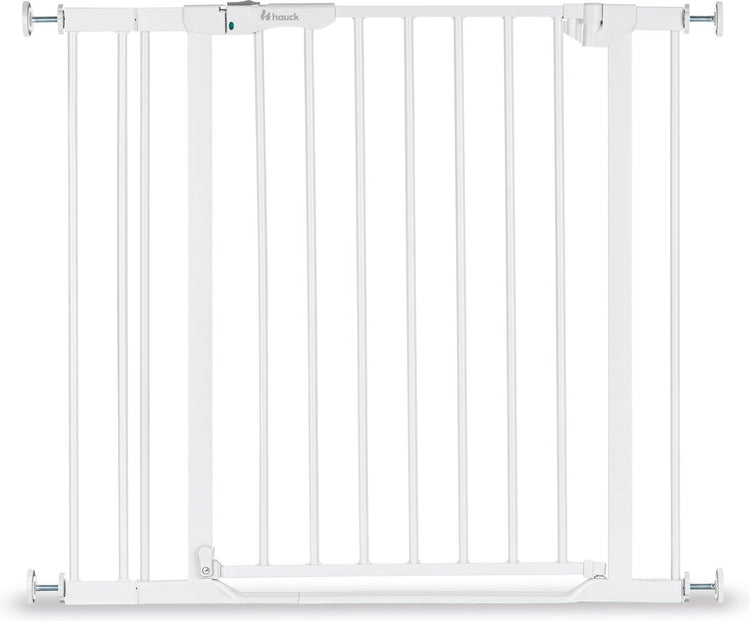 Hauck clear step autoclose 2 traphekje met 9 cm verlengstuk - 84 t m 89 cm - wit