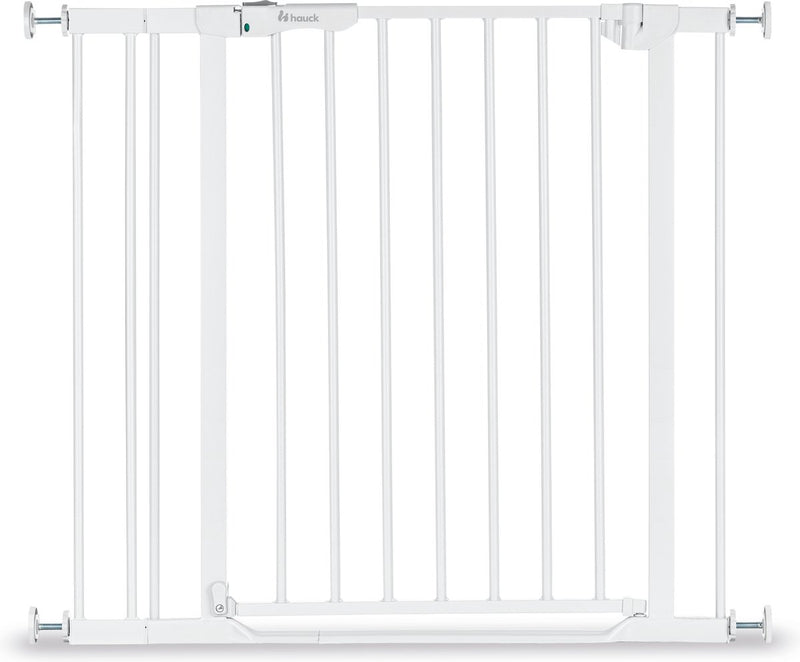 Hauck clear step autoclose 2 traphekje met 9 cm verlengstuk - 84 t m 89 cm - wit