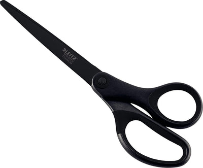 Leitz anti klevende titanium schaar - 180mm - zwart