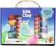 Silk clay set met gereedschap - 28 kleipotjes