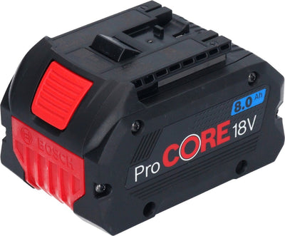 Bosch accu procore18v 8,0ah (1x procore18v 8,0 ah)