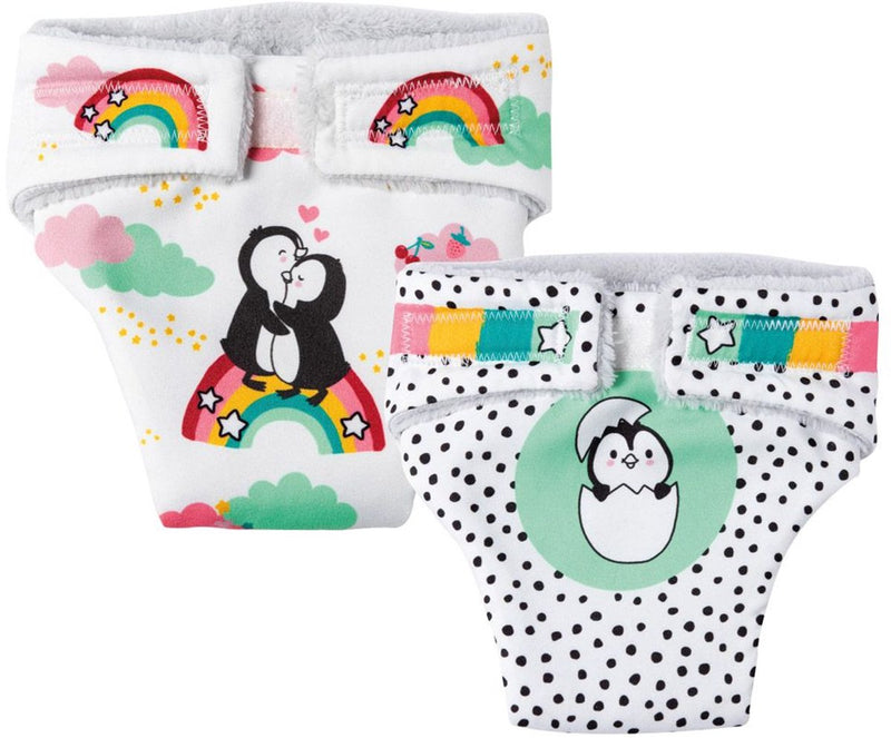 Heless poppenluiers pinguin 2 stuks, 35-45 cm