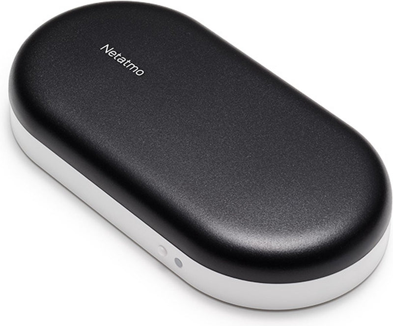 Netatmo intelligente bediening voor airconditioning, compatibel met alle verbonden airconditioners en warmtepompen - energiebesparend - werkt met alexa, google assistant, siri - zwart