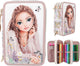 Depesche - topmodel 3-vaks etui - summer feeling